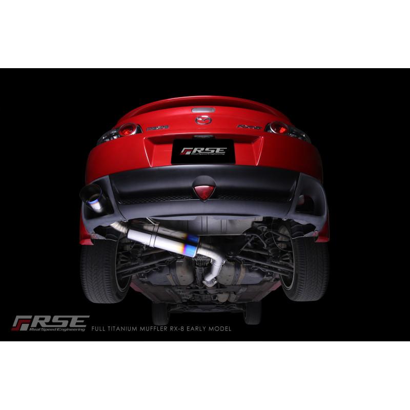 RSE リアルスピードエンジニアリング フルチタンマフラー RX-8 SE3P 13B-MSP 前期の画像
