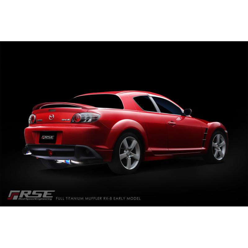 RSE リアルスピードエンジニアリング フルチタンマフラー RX-8 SE3P 13B-MSP 前期の画像