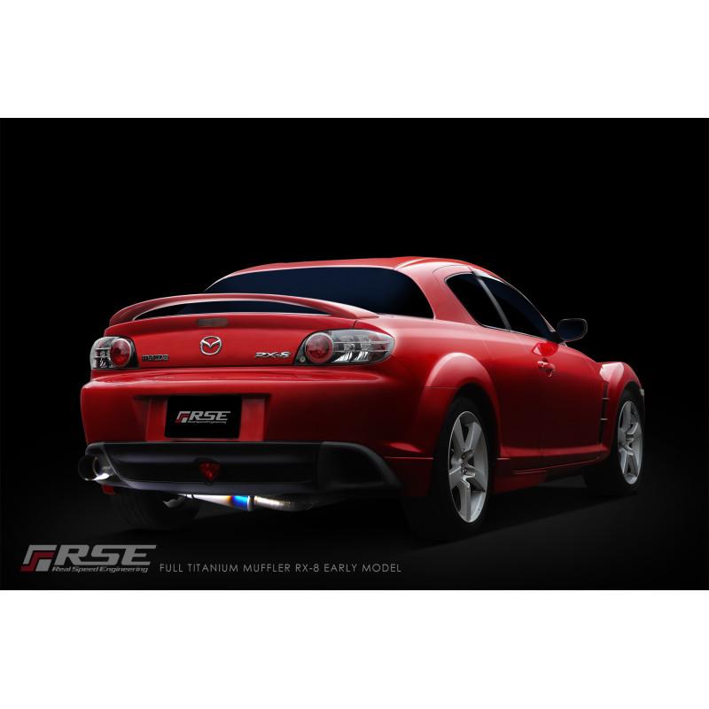 RSE リアルスピードエンジニアリング フルチタンマフラー RX-8 SE3P 13B-MSP 前期の画像