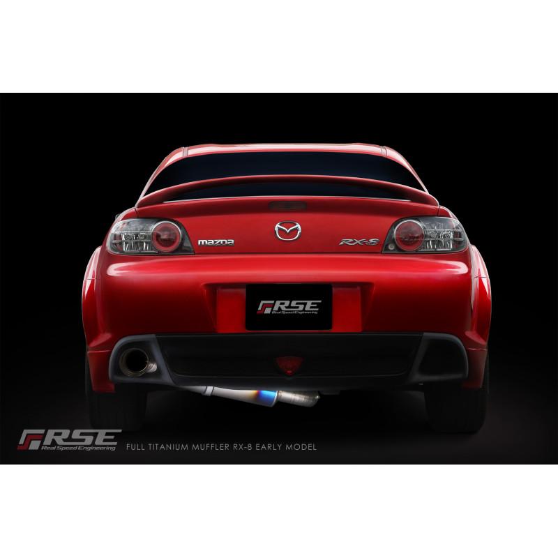 RSE リアルスピードエンジニアリング フルチタンマフラー RX-8 SE3P 13B-MSP 前期の画像