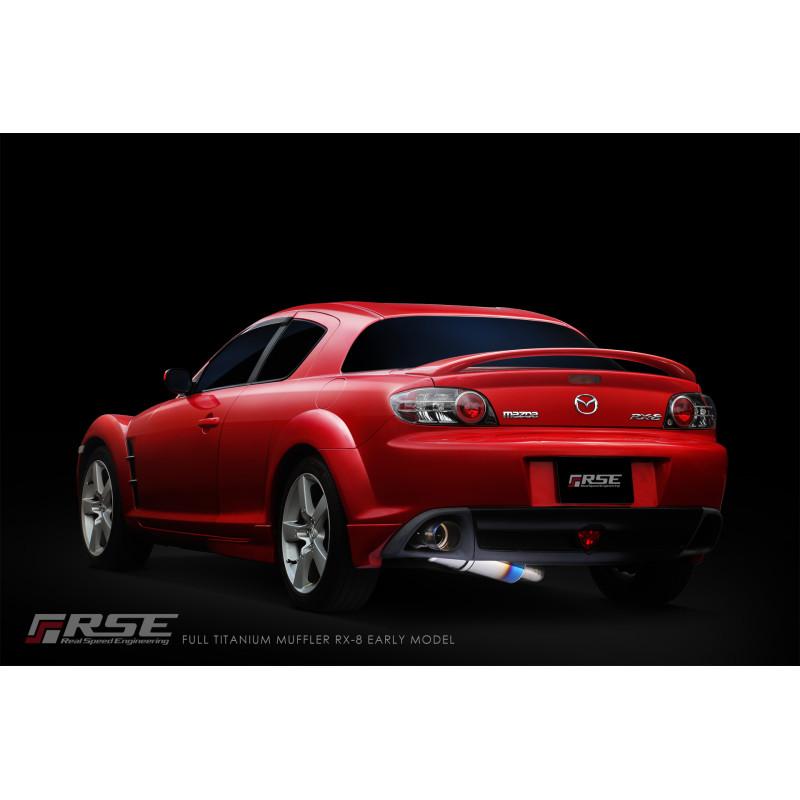 RSE リアルスピードエンジニアリング フルチタンマフラー RX-8 SE3P 13B-MSP 前期の画像