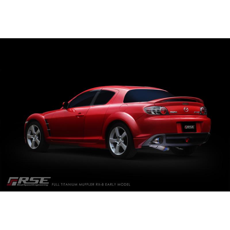 RSE リアルスピードエンジニアリング フルチタンマフラー RX-8 SE3P 13B-MSP 前期の画像
