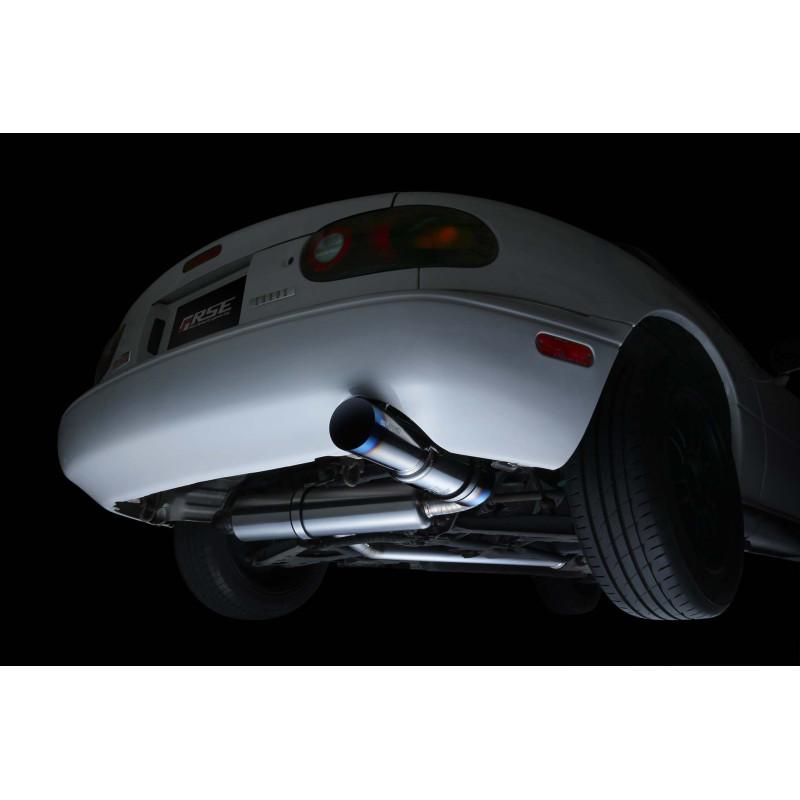 RSE リアルスピードエンジニアリング フルチタンマフラー ユーノスロードスター NA6CE NA8C B6-ZE/BP-ZEの画像