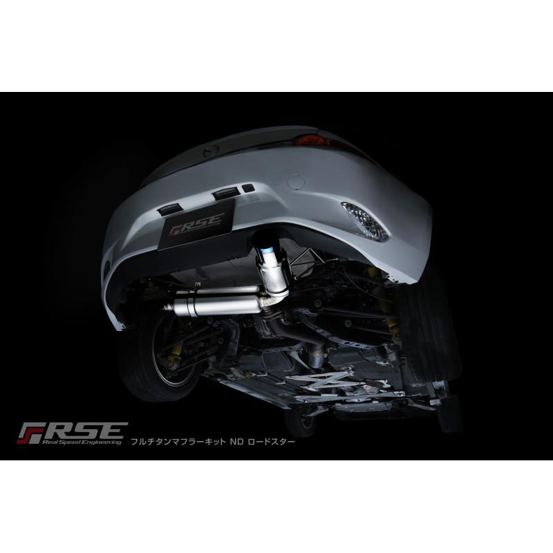 RSE リアルスピードエンジニアリング フルチタンマフラー ロードスター ND5RC ND5RE PE-VPR/P5-VPの画像