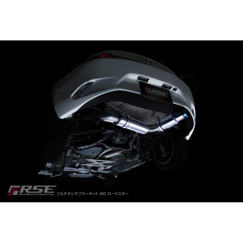 RSE リアルスピードエンジニアリング フルチタンマフラー ロードスター ND5RC ND5RE PE-VPR/P5-VPの画像