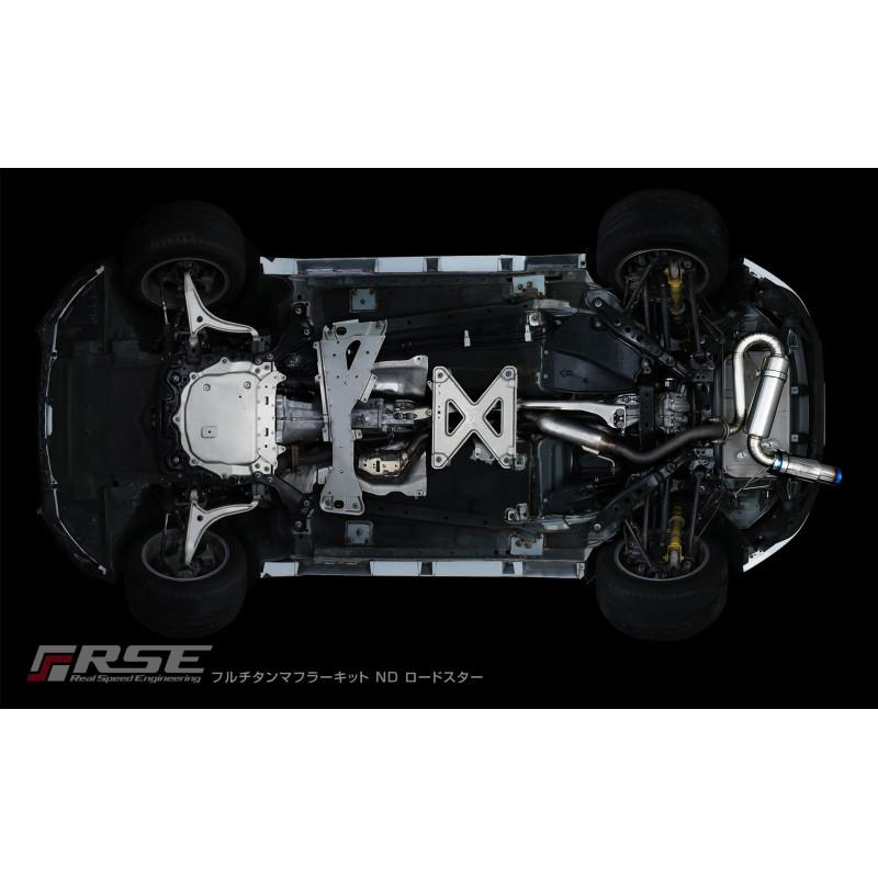 RSE リアルスピードエンジニアリング フルチタンマフラー ロードスター ND5RC ND5RE PE-VPR/P5-VPの画像