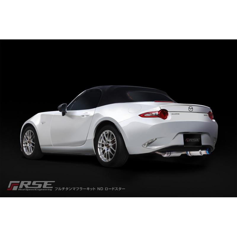 RSE リアルスピードエンジニアリング フルチタンマフラー ロードスター ND5RC ND5RE PE-VPR/P5-VPの画像