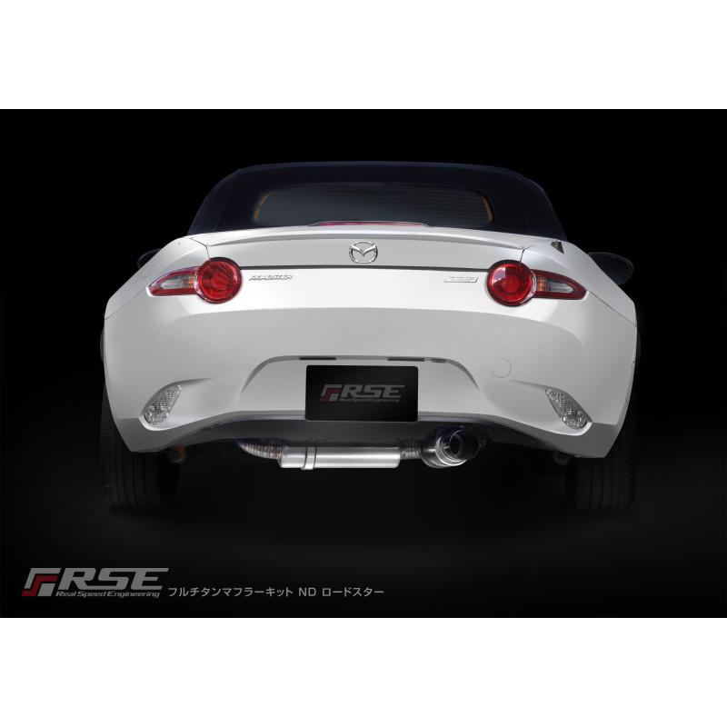 RSE リアルスピードエンジニアリング フルチタンマフラー ロードスター ND5RC ND5RE PE-VPR/P5-VPの画像