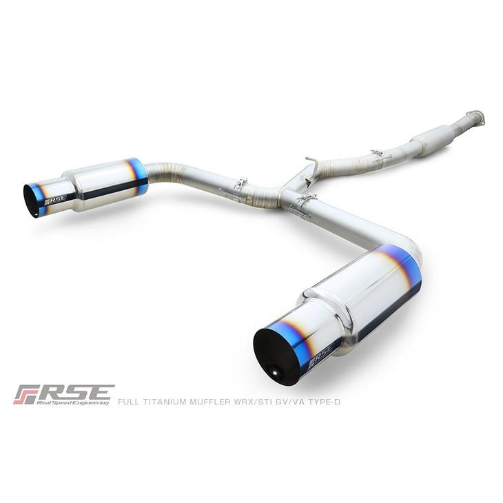 RSE リアルスピードエンジニアリング フルチタンマフラー タイプD