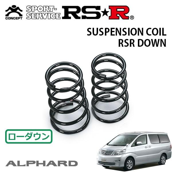 RS-R ダウンサス　リヤのみ　トヨタ　アルファード用　 RSR ダウンサス リアのみ アルファード MNH15W H17.4〜H20.4 4WD MX