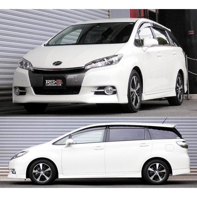RSR ZGE20W用 RSR ダウンサス 1台分セット ウィッシュ ZGE20W H24.4〜 FF 1.8S