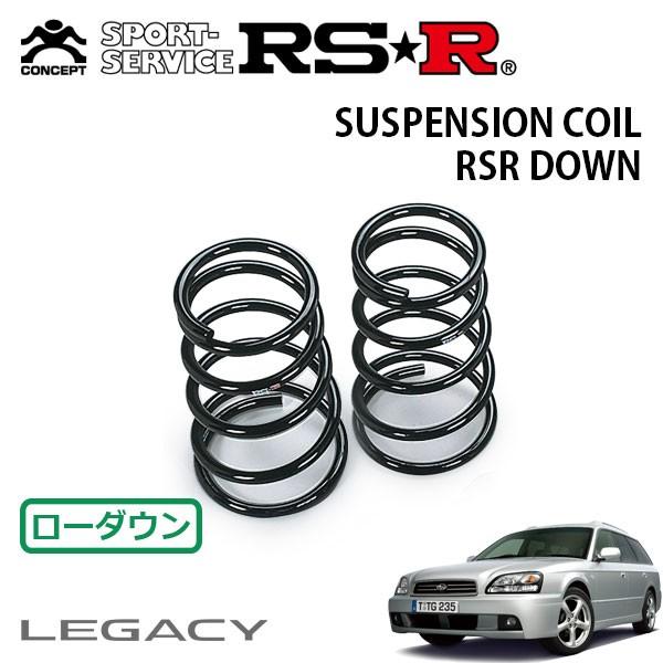 RSR ダウンサス リアのみ レガシィツーリングワゴン BHE H14.2〜H15.4 4WD GT30