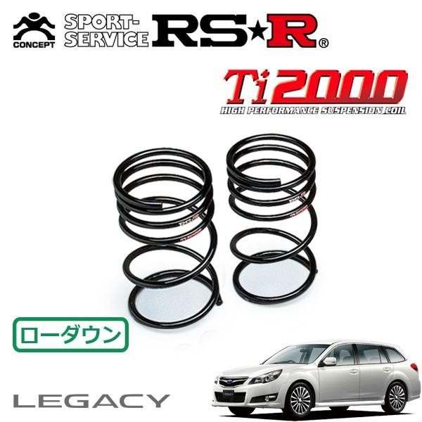 RSR Ti2000 ダウンサス リアのみ レガシィツーリングワゴン BR9 H21/5〜 4WD 2.5i Sパッケージ