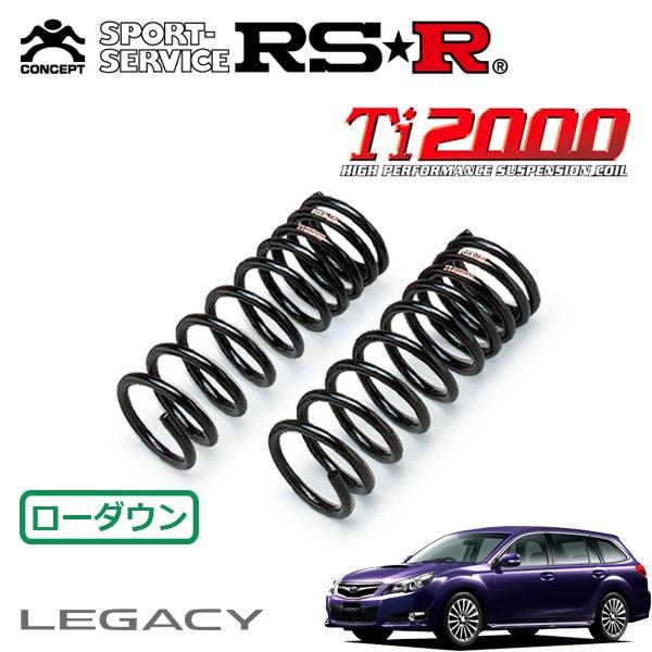 RSR Ti2000 ダウンサス フロントのみ レガシィツーリングワゴン BR9 H21.5〜 4WD 2.5GT Sパッケージ