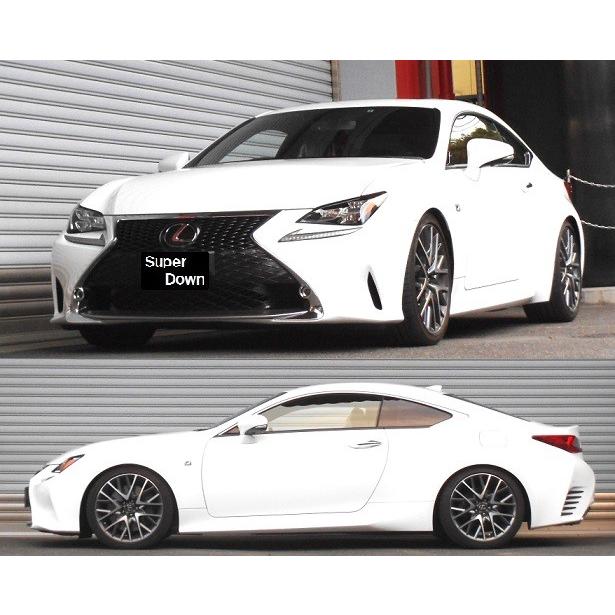 LEXUS RC RS-Rダウンサス RS*R Superdown Sus Lowering Springs for 2015-2024 Lexus