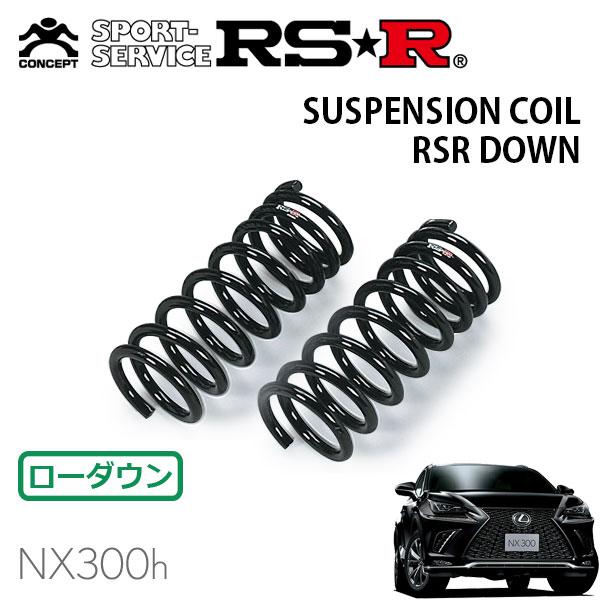 RSR - ダウンサス 向こう正面のみ レクサス NX300h AYZ15 H29.9〜 4WD F運動競技 ダウンサス、スプリング-車、バイク、自転車-足回り、サスペンション