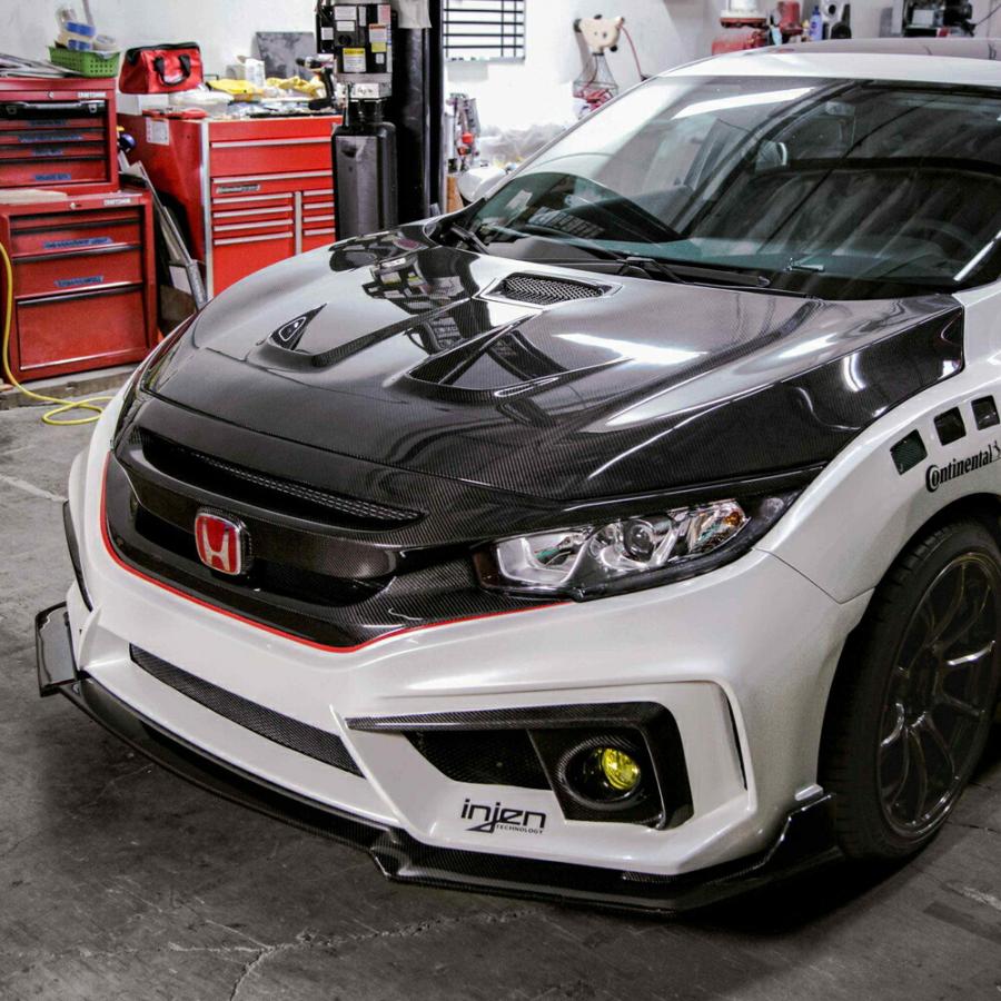 SEIBON セイボン カーボンボンネット MRスタイル 光沢仕上げ ホンダ
