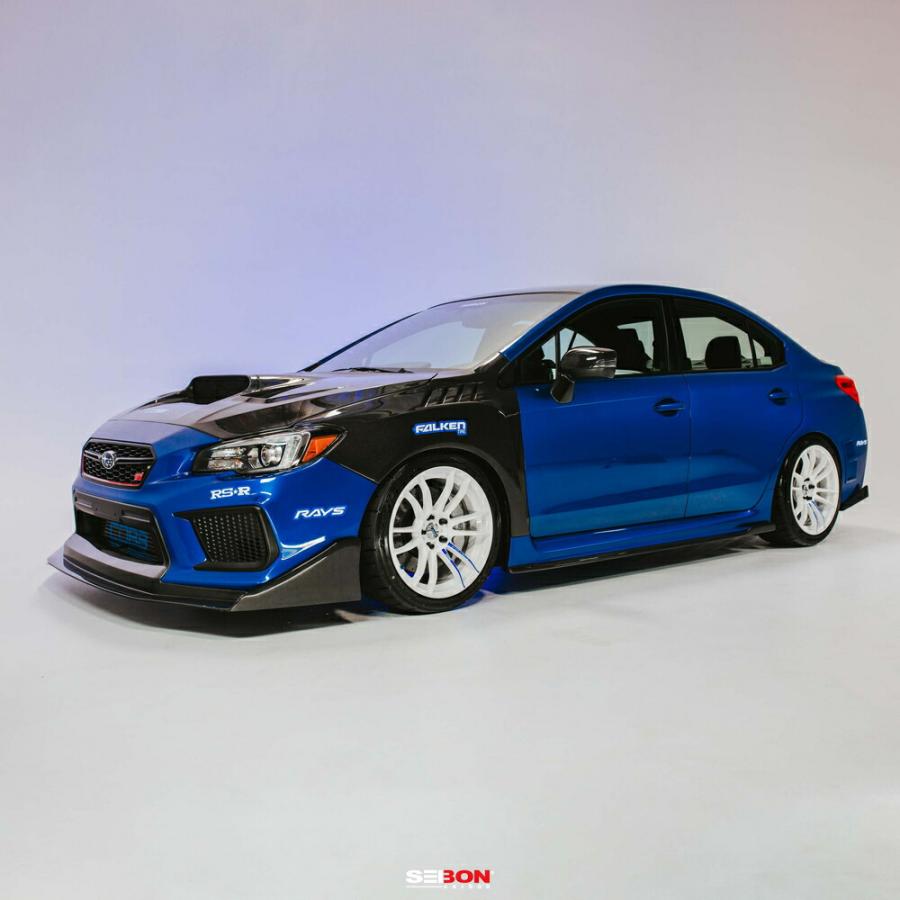 ♥seibon様♥ SEIBON セイボン カーボンボンネット VSスタイル 光沢仕上げ WRX S4