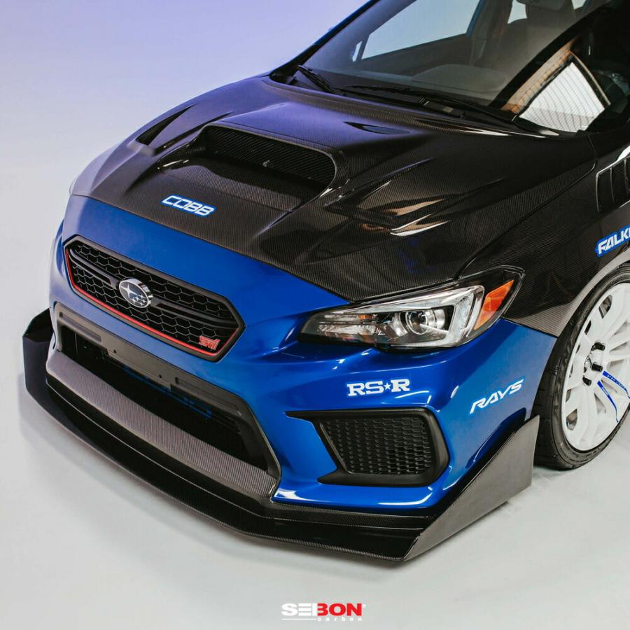 SEIBON セイボン カーボンボンネット VSスタイル 光沢仕上げ WRX STi