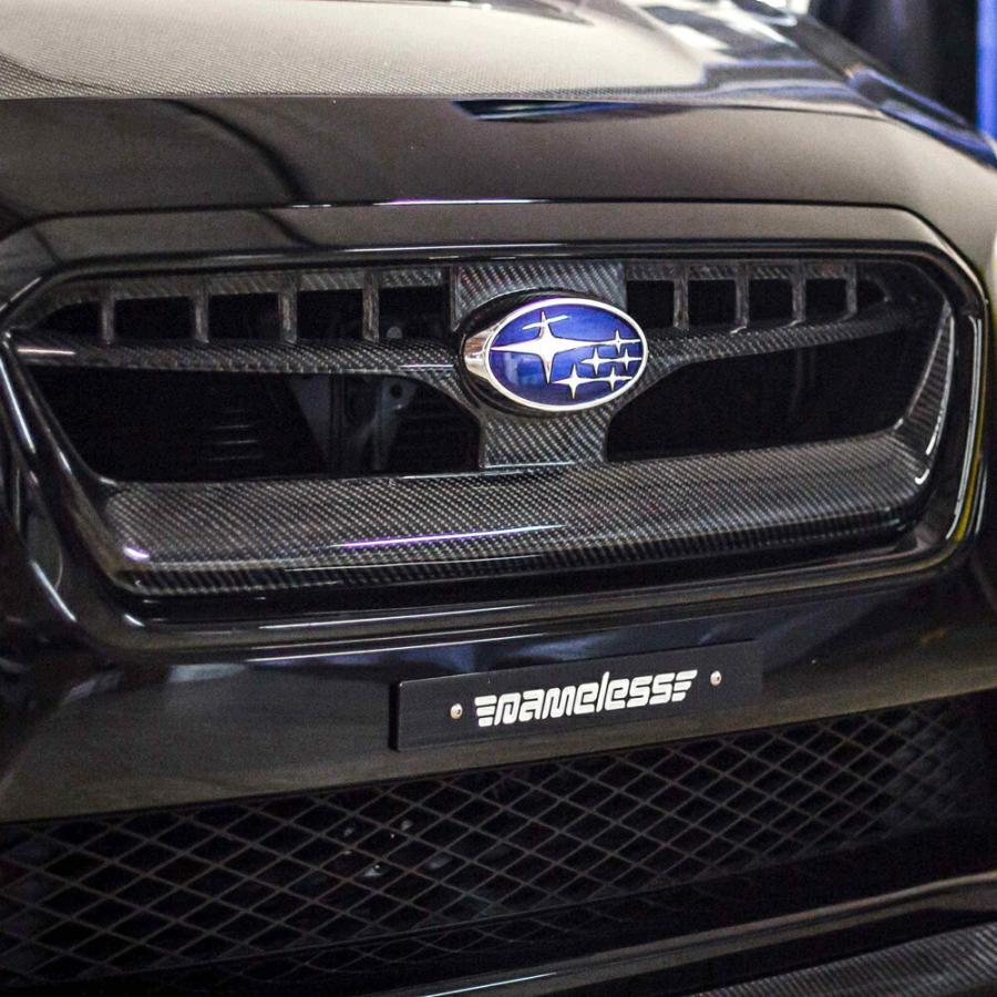 SEIBON セイボン カーボンフロントグリル 純正形状 光沢仕上げ WRX STi