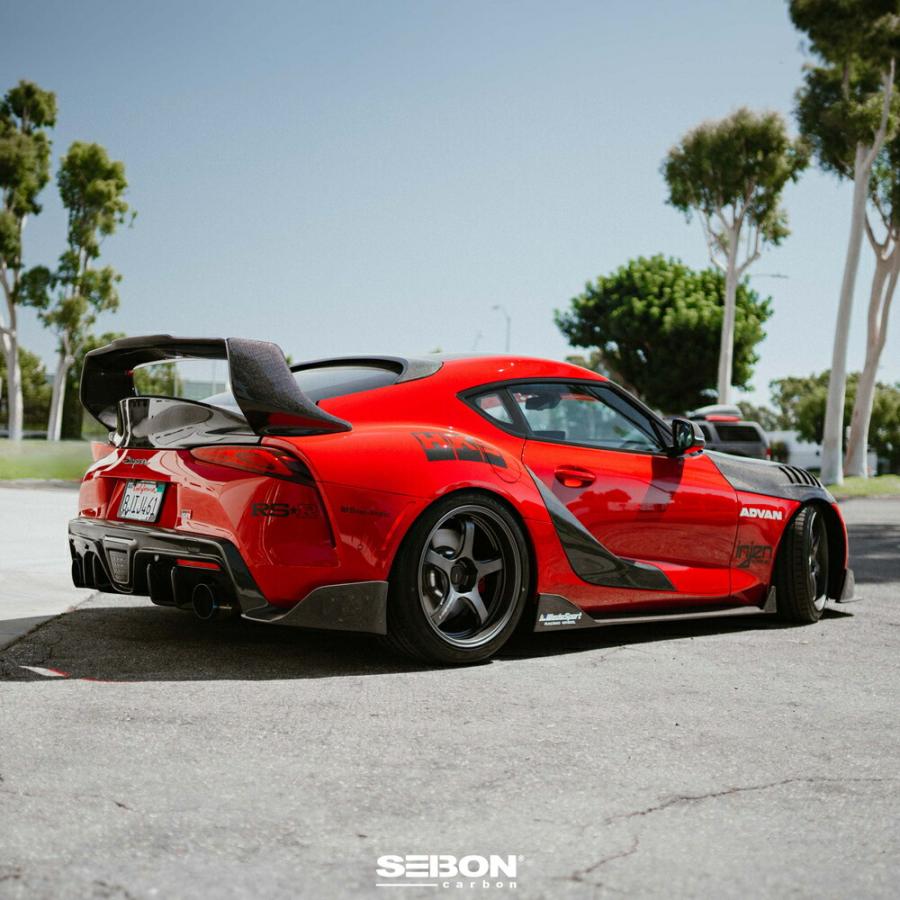 SEIBON セイボン カーボンリアバンパーディフューザー MBスタイル 光沢