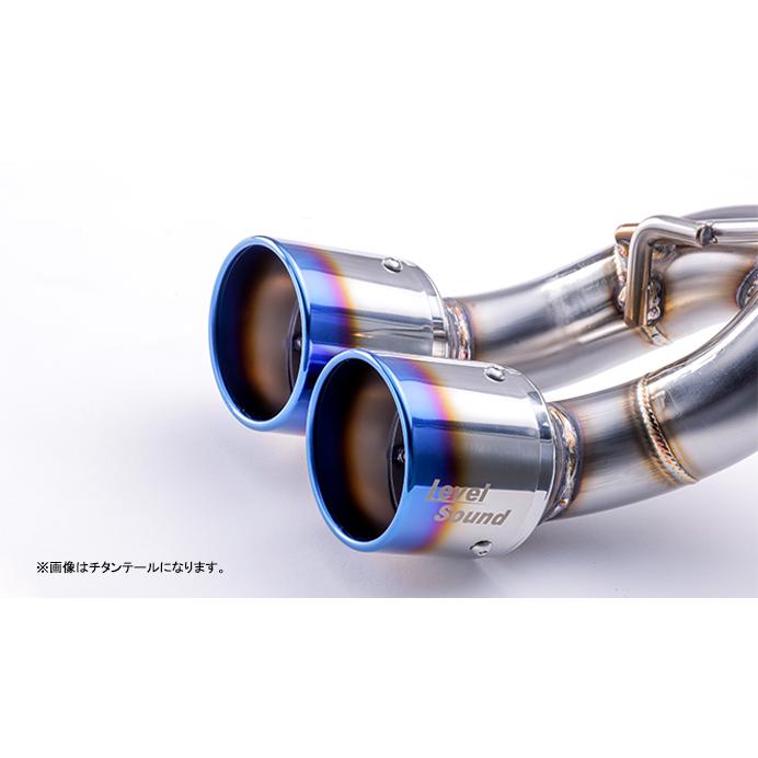 シュピーゲル Spiegel LS-304 車検対応マフラー チタンステール タフト