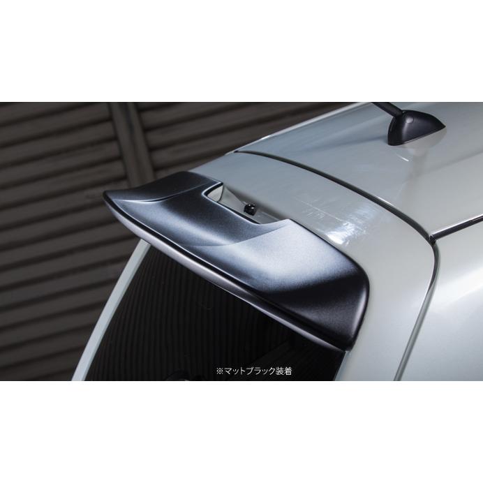 シュピーゲル Spiegel リアウィング 純正被せタイプ ソリッドブラック