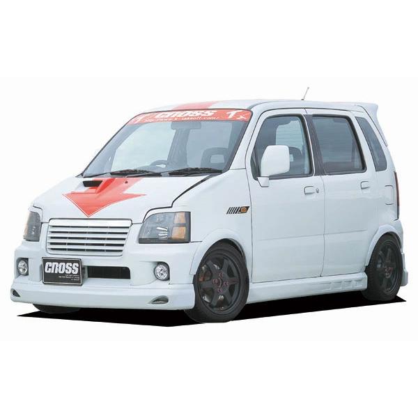 CV51S ワゴンR フロントバンパー テイクオフリップ TAKE OFF（テイクオフ） フロントリップスポイラー＆サイドステップ