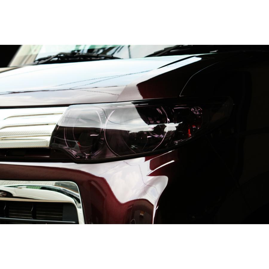 TAKE OFF テイクオフ ヘッドライトカバー 左右1set ダーク