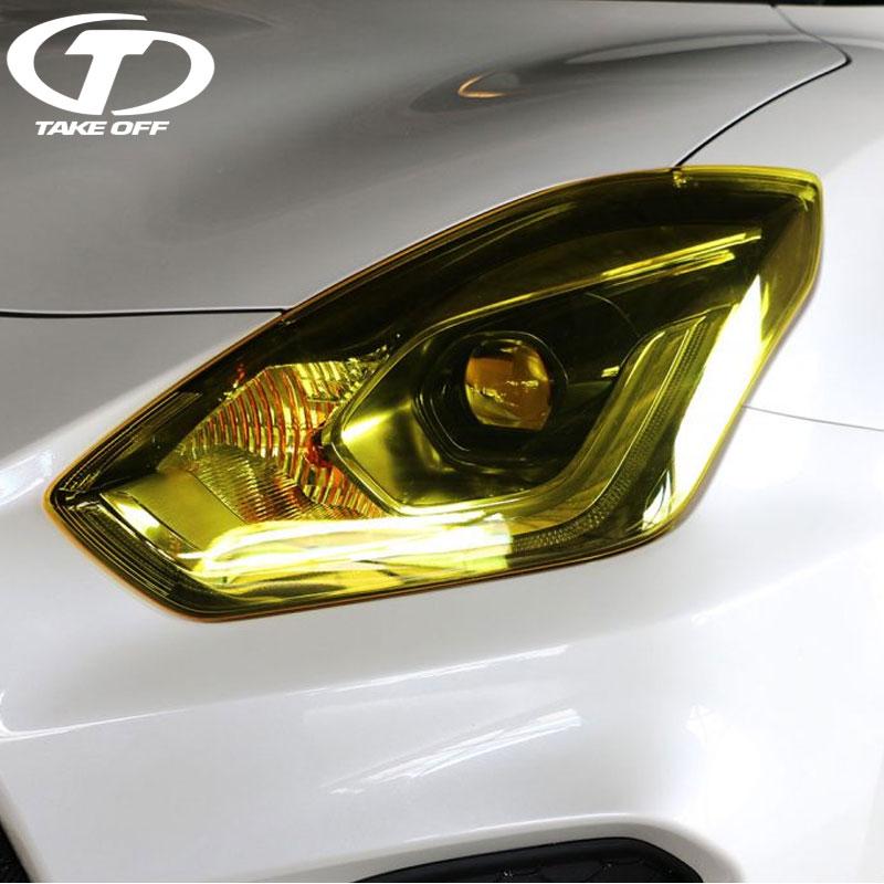 TAKE OFF テイクオフ CSSP ヘッドライトカバー イエロー