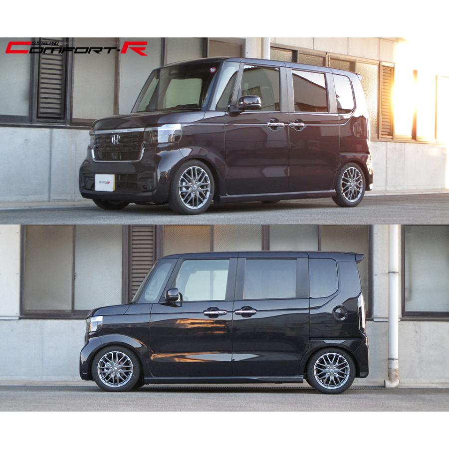 JF3NBOXタナベ車高調SUSTECPRO JF3 N-BOX Customさん、tanabe SUSTEC PRO ZT40 車高調装着です