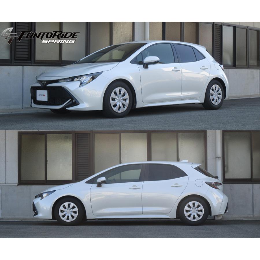tanabe タナベ GT ファントライド スプリング リアのみ カローラスポーツ NRE210H H30.6〜R4.10 8NR-FTS TB FFの画像