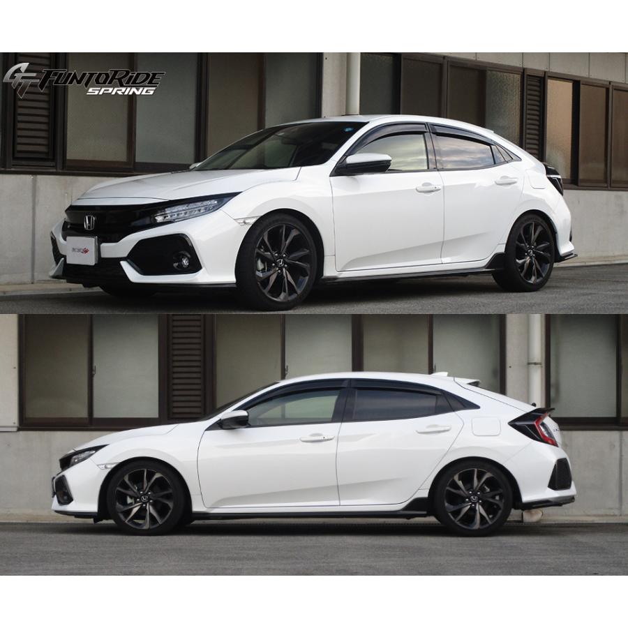 tanabe タナベ GT ファントライド スプリング リアのみ シビック FK7 H29.9〜R3.6 L15C TB FFの画像