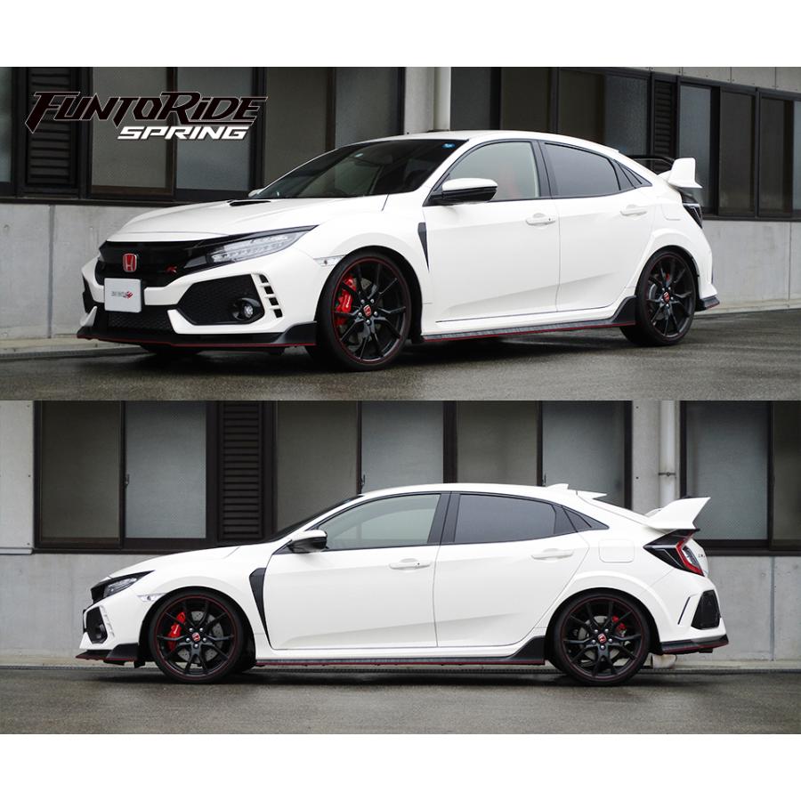 tanabe タナベ GT ファントライド スプリング リアのみ シビック FK8 H29.9〜R3.6 K20C TB FF タイプRの画像