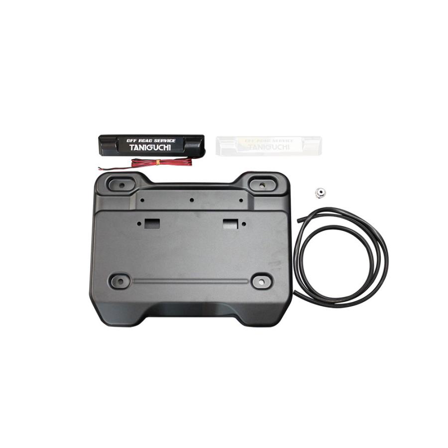 ORSタニグチ バックドアライセンスガーニッシュ LEDライセンス