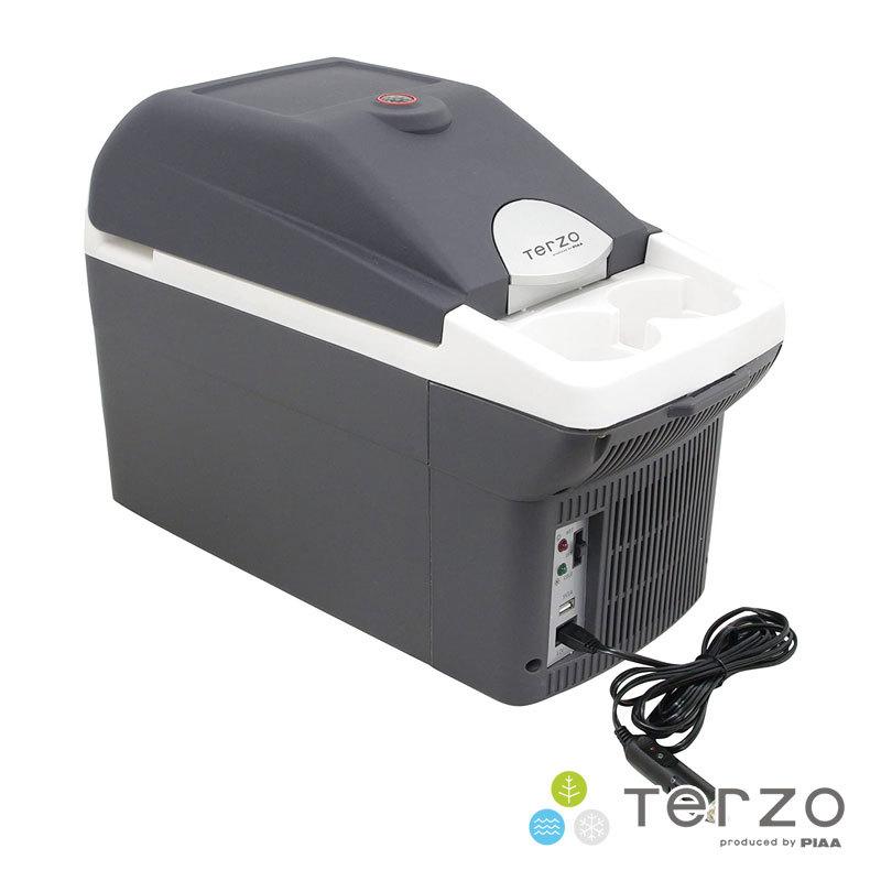 Terzo エクセルクール マルチ 8Ｌ 車載DC12V専用ファン付き保冷庫＆温冷庫