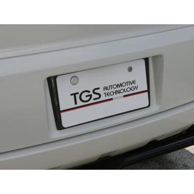 TGS X-Fang カーボンライセンスホルダー タイプD:5 リア デリカD:5 CV1W CV2W CV4W CV5Wの画像