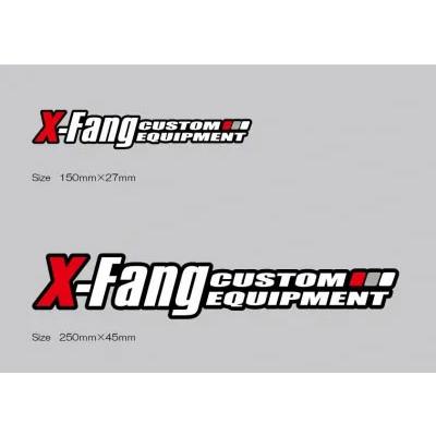 X-Fang ロゴステッカー 250mm×45mm : オートクラフト - 通販 - Yahoo