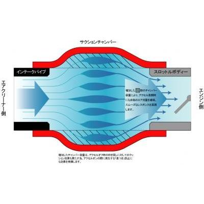 TGS X-Fang サクションチャンバーN3600S FJクルーザー GSJ15W 2010