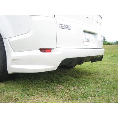 TGS X-Fang モディファイドリアバンパー オールFRP 未塗装 デリカD:5