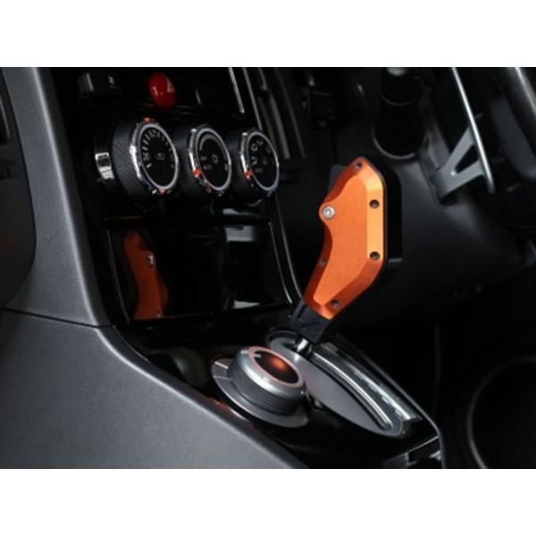 X-Fang ビレットシフター ガングリップ オレンジ デリカD:5 CV1W CV2W