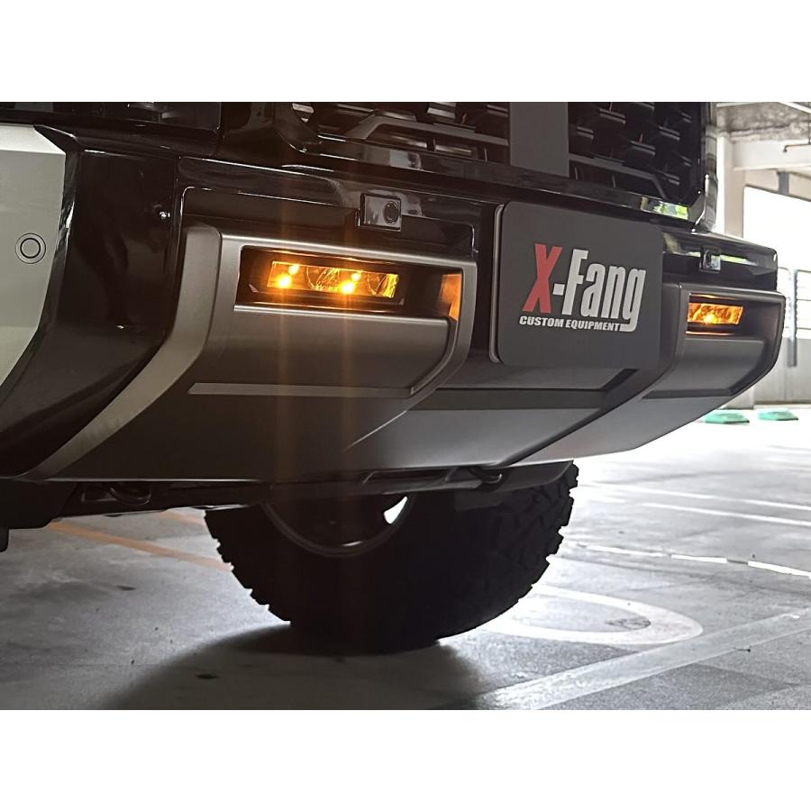 X-Fang 9インチ デュアルLEDバーキット ハーネスレス バンパーダクト