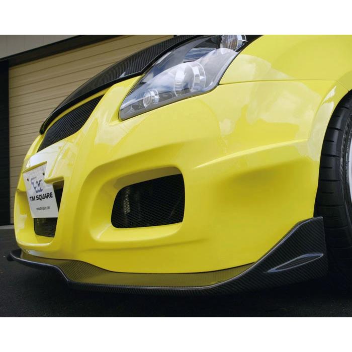 TM SQUARE スイフトスポーツ ZC31S フロントバンパースポイラー TM SQUARE スイフトスポーツ ZC31S フロントバンパースポイラー