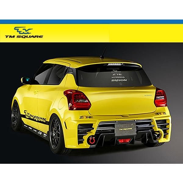 TM SQUARE スイフトスポーツ ZC33S リアバンパースポイラー 個人宅配送