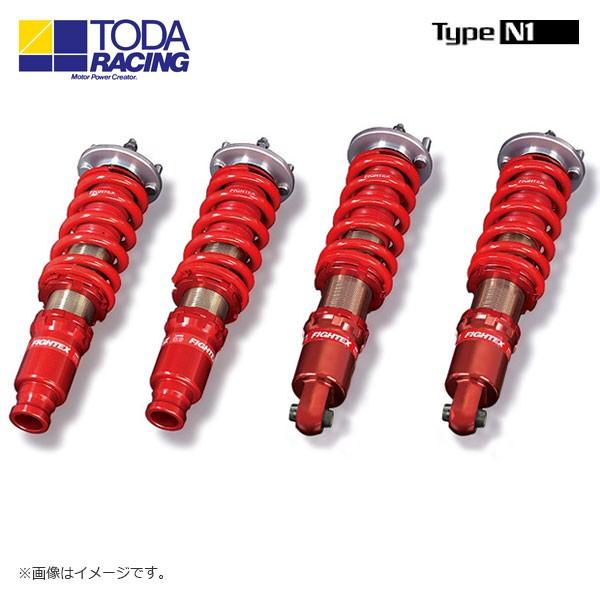 戸田一ころ  ファイテックスダンパーKIT ダンパー＋発条（1台分） Type N1 シビック EG6 沖縄・離島は要見さだめる 車、バイク、自転車-自動車-足回り、サスペンション