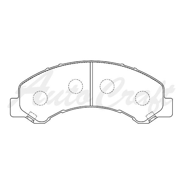 TOKICO トキコ 純正交換 ブレーキパッド フロント いすゞ エルフ