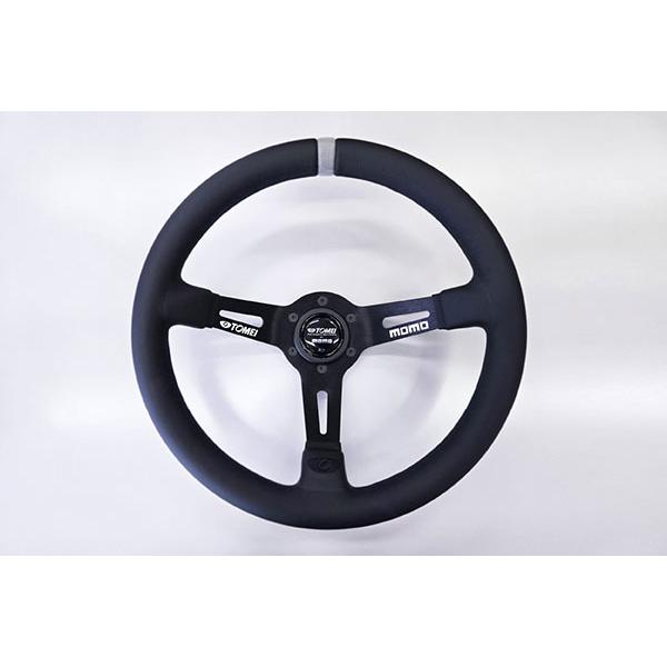 【稀少品】TOMEI 東名　ステアリング　345mm TOMEI POWERED 東名パワード ステアリング MOMO MOD.08 コラボモデル