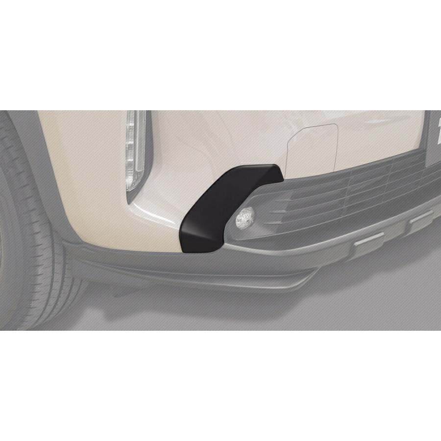 クリアセール TOM´S フロントバンパーガーニッシュ フラットブラック