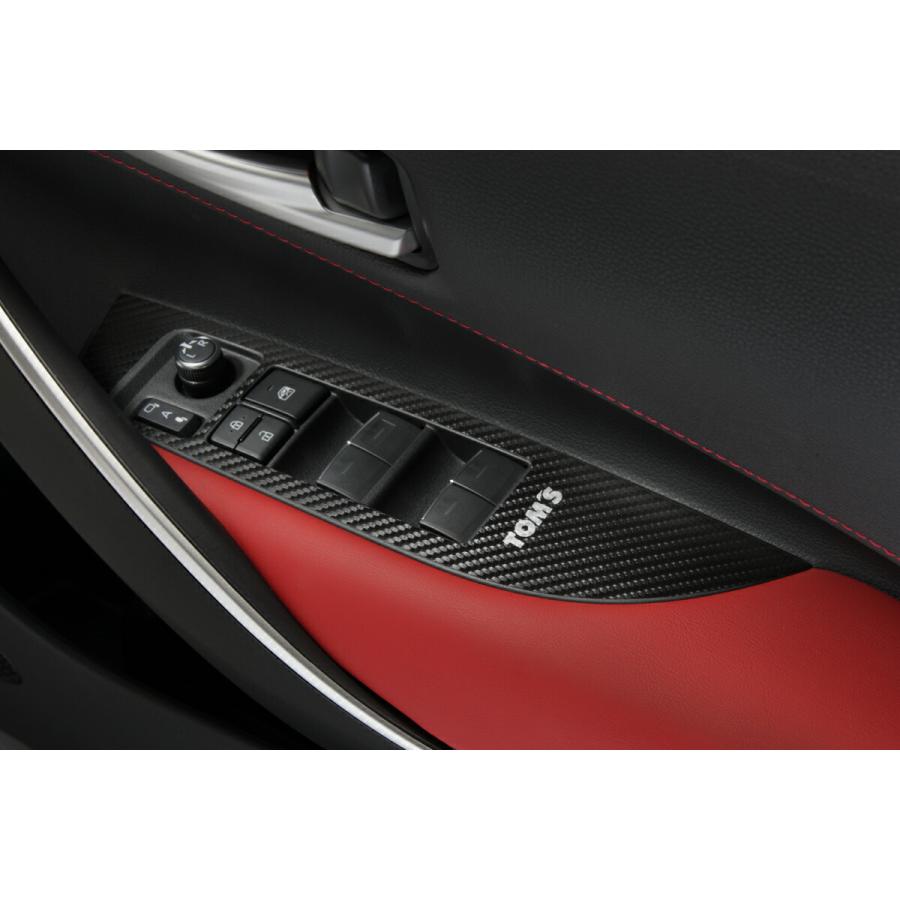 TOM'S カーボンシート スイッチベース カローラスポーツ NRE210H