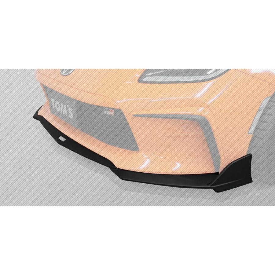 TOM'S（トムス） フロントディフューザー フラットブラック GR86 ZN8